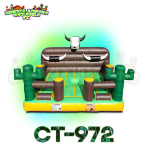 Mechanical Bull Inflatable Bed 972