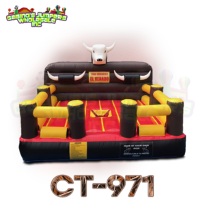 Mechanical Bull Inflatable Bed 971