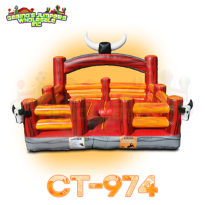 Mechanical Bull Inflatable Bed 974