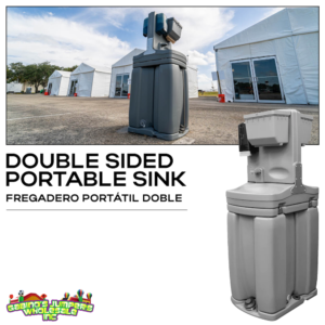 Double Sided Portable Sink
