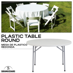 Plastic Round Table