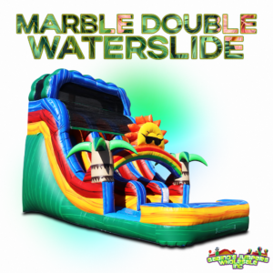 Marble Double Waterslide