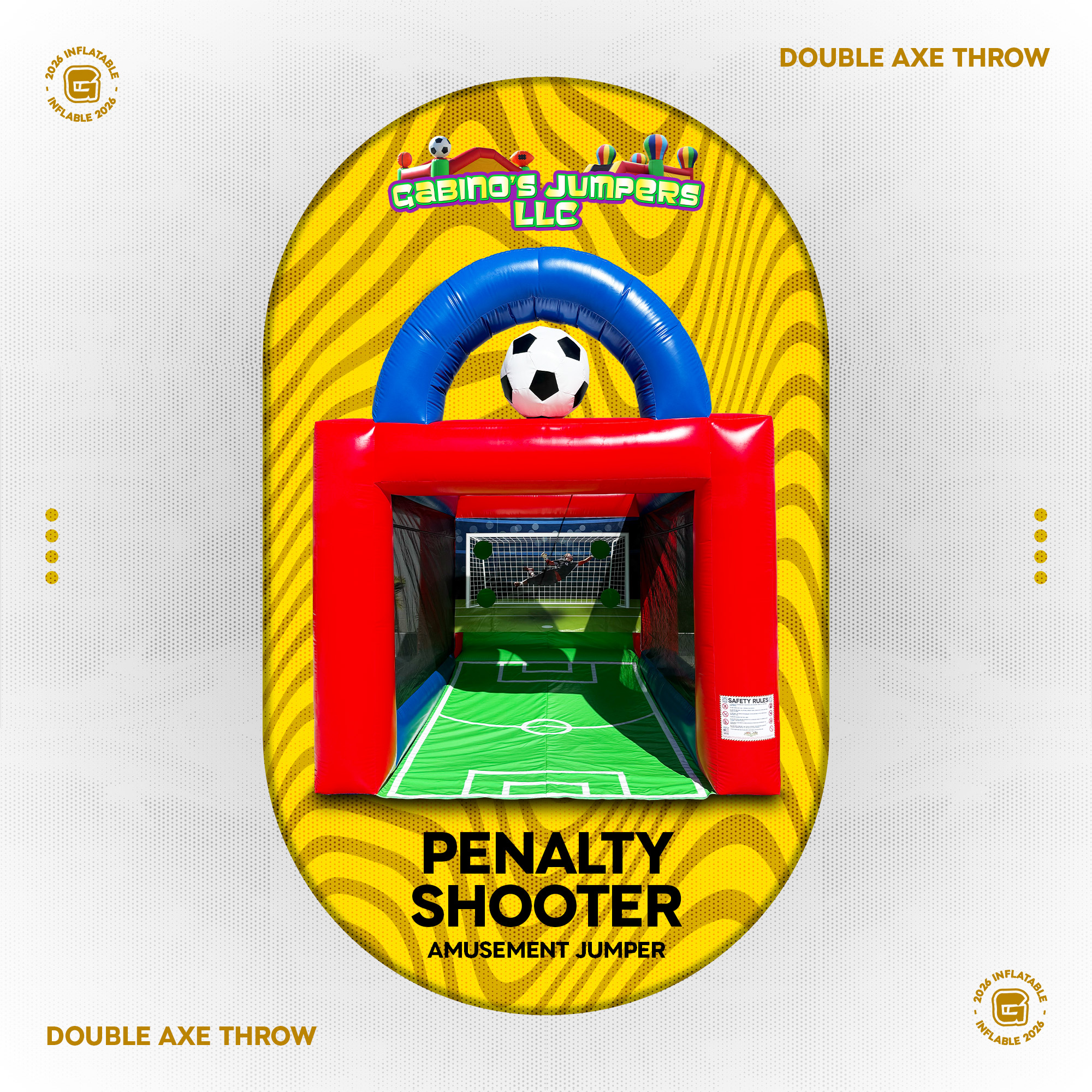 Amusement Jumper Penalty Shooter