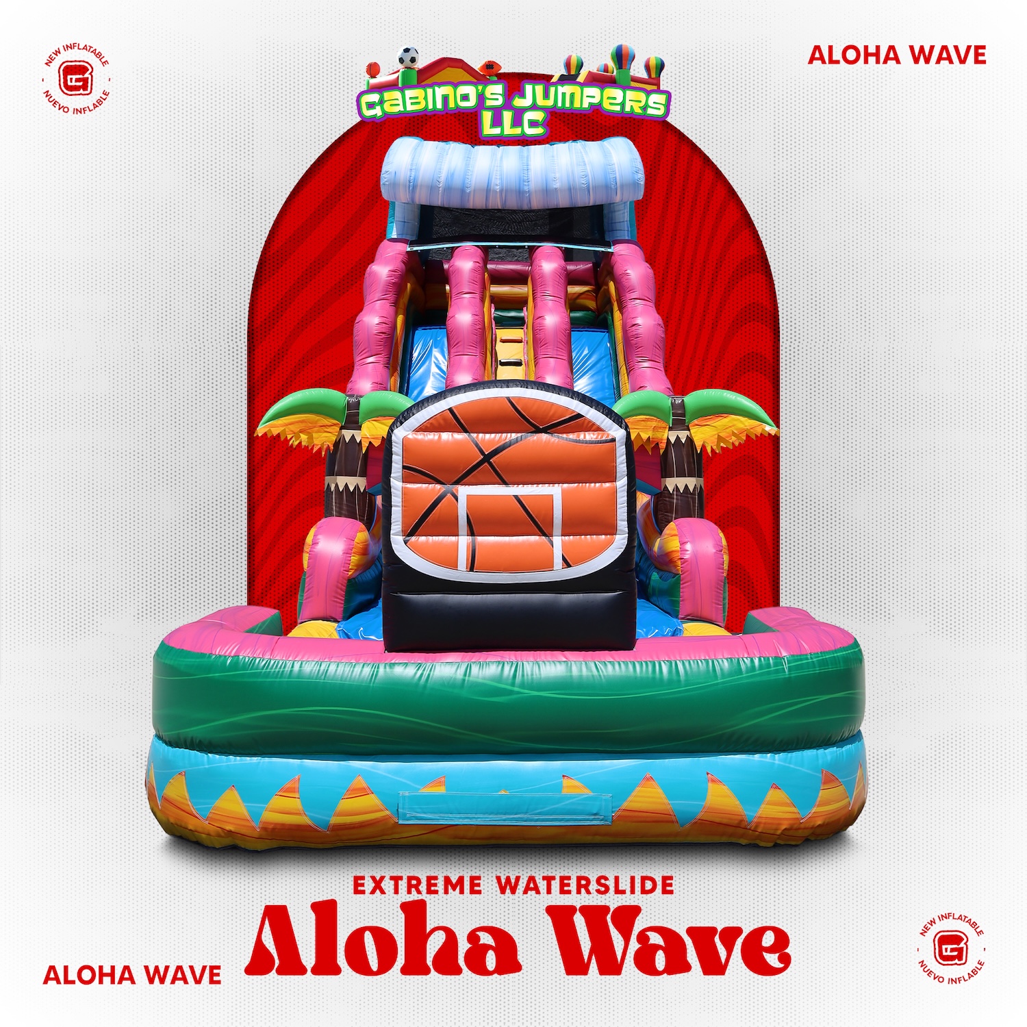Extreme Waterslide Aloha Wave