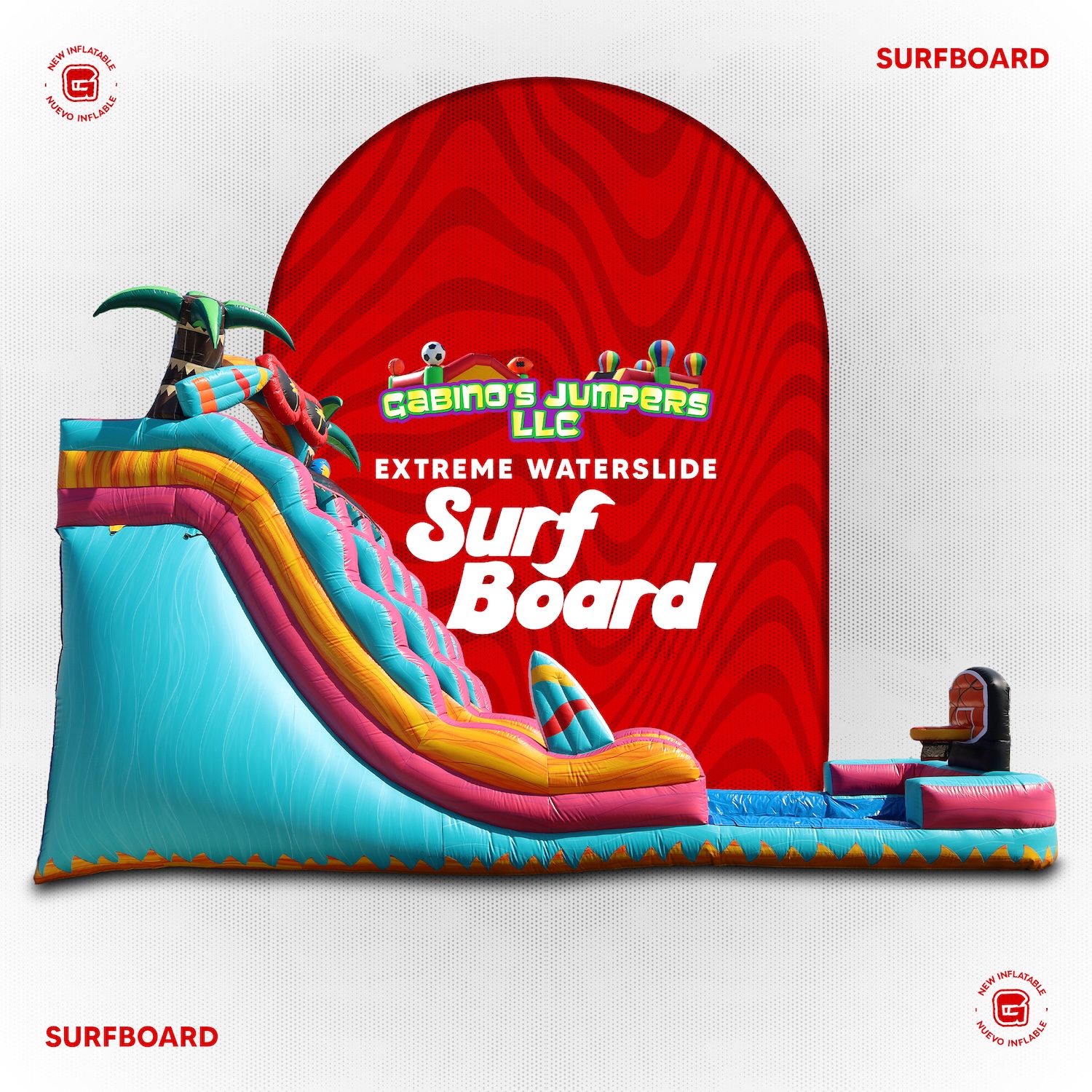 Extreme Waterslide Surfboard - Image 3